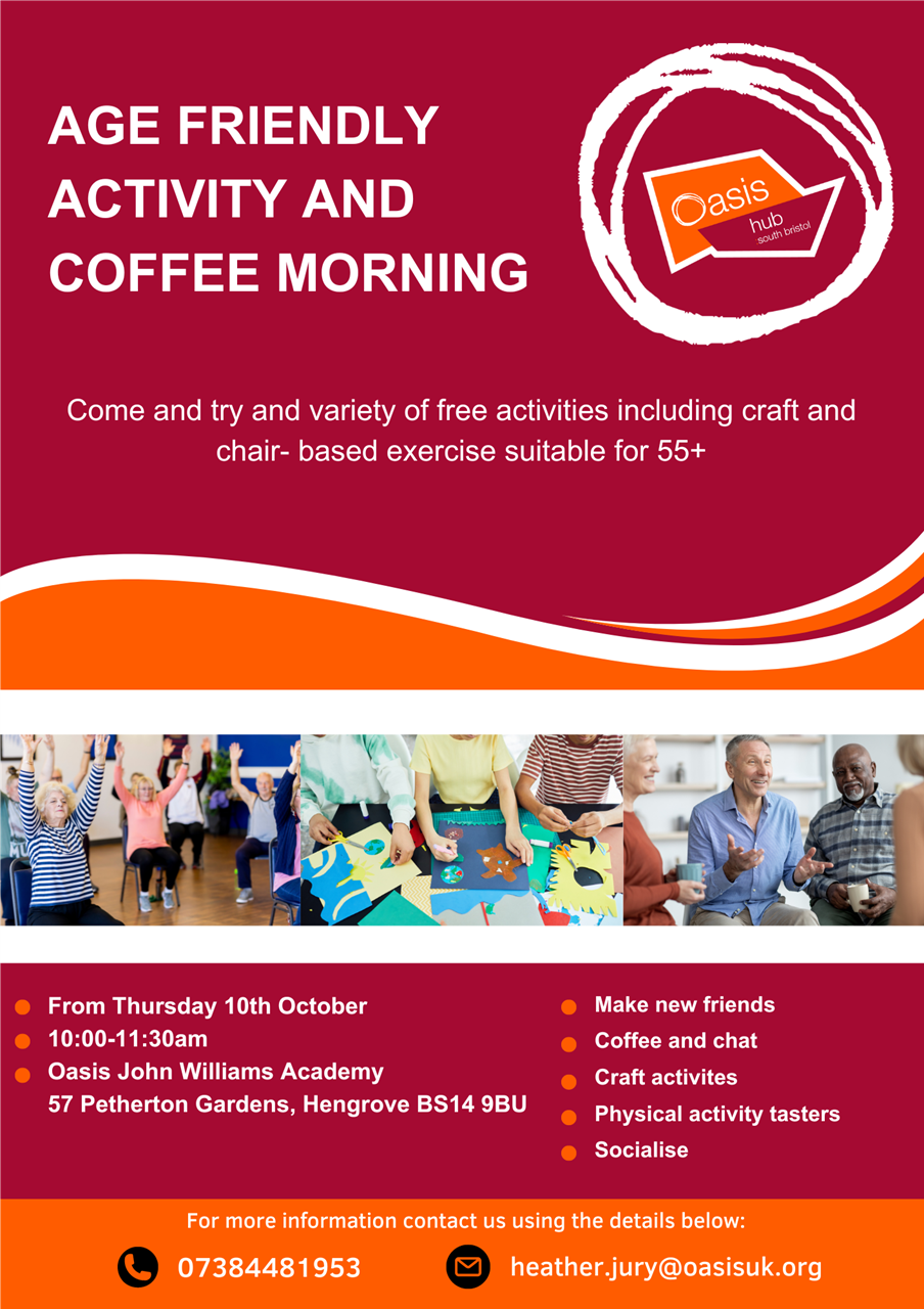 Age Friendly Activity & Coffee Morning