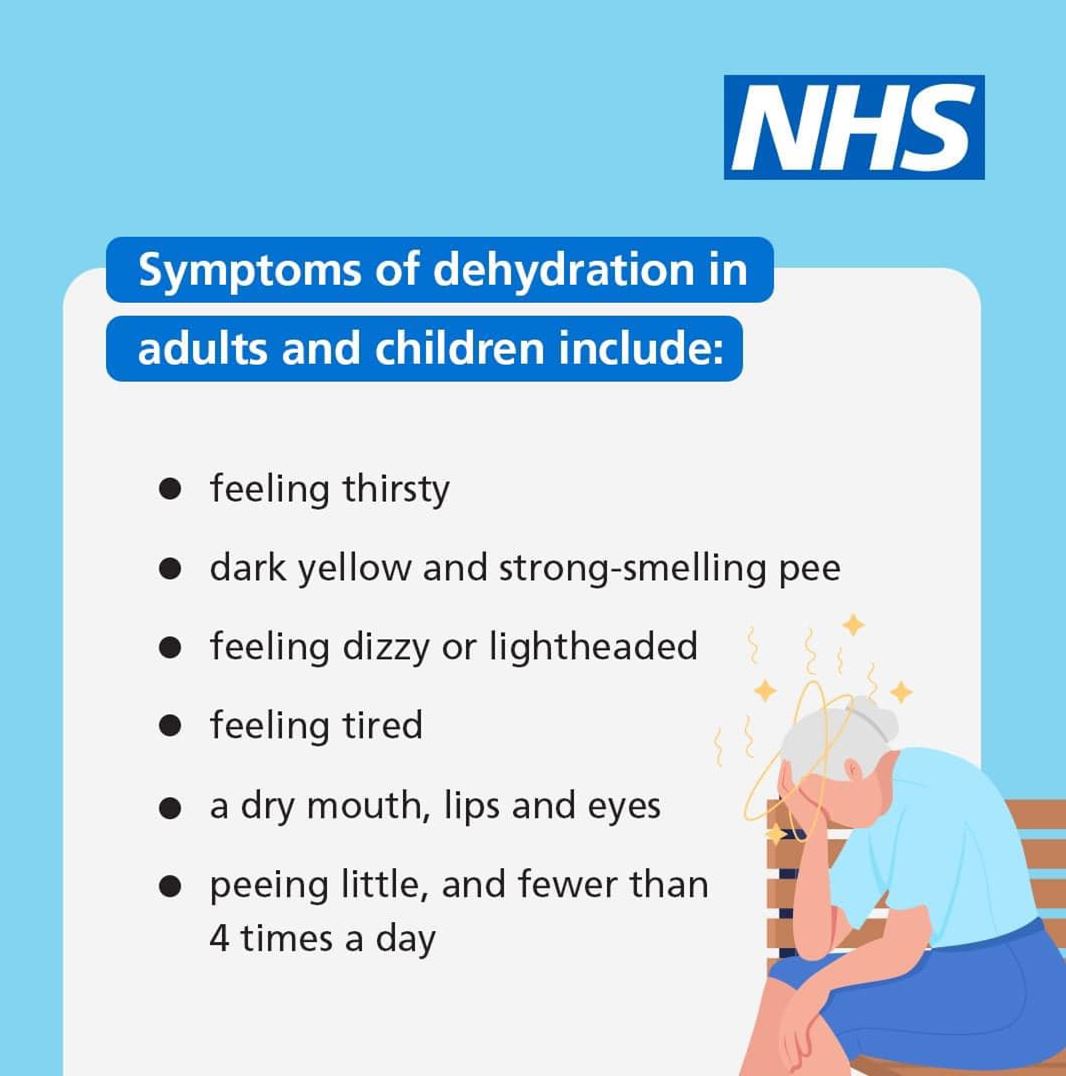 Dehydration adults 
